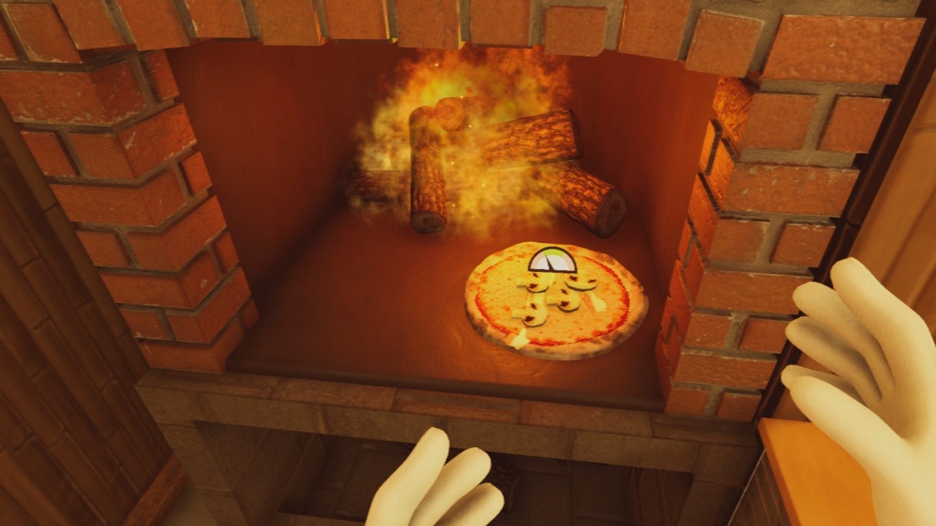 Let's make a pizza in Cooking Simulator VR 