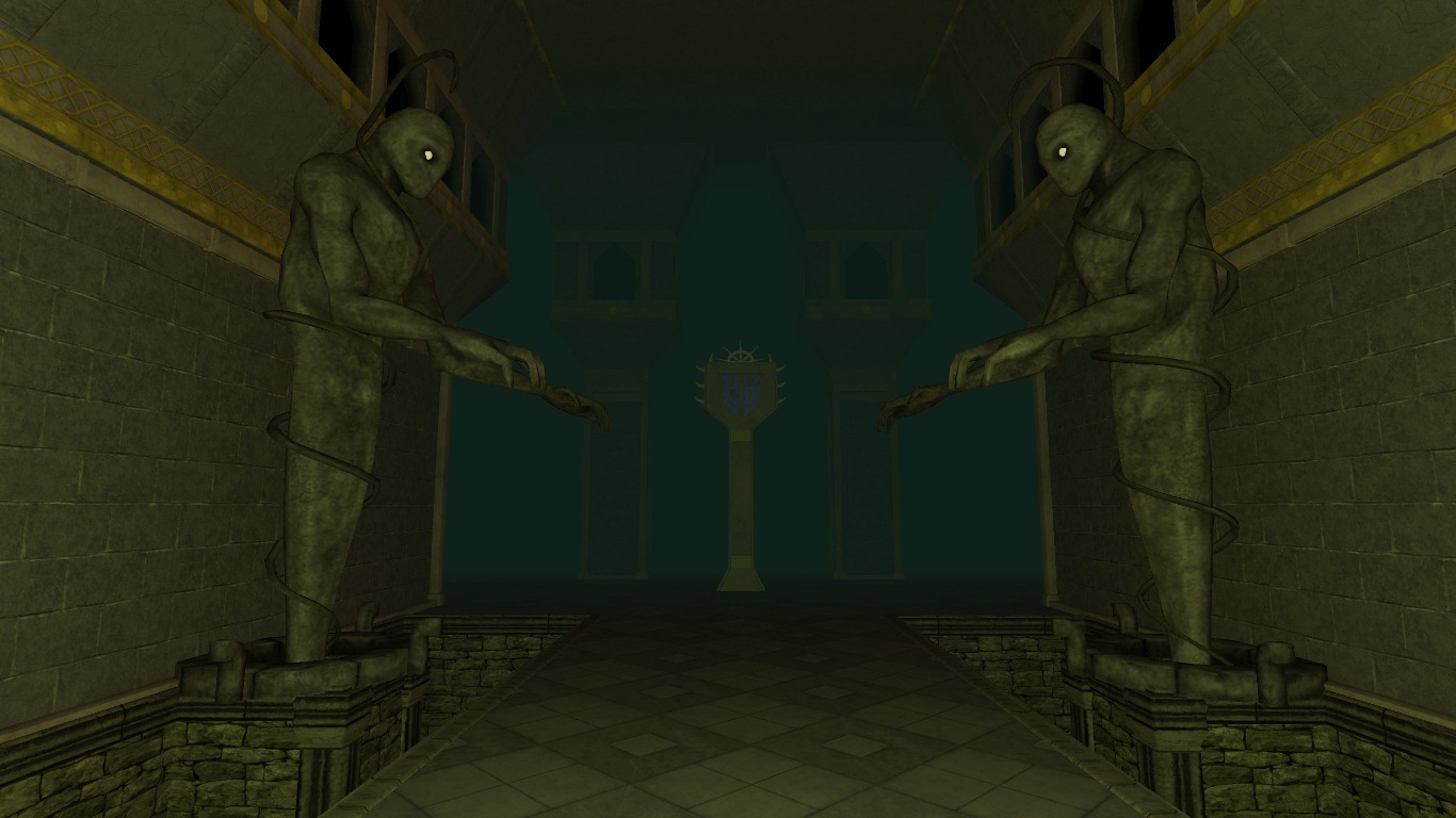 Scary Dreadhalls Game Virtual Reality Dreadhalls Oculus Quest