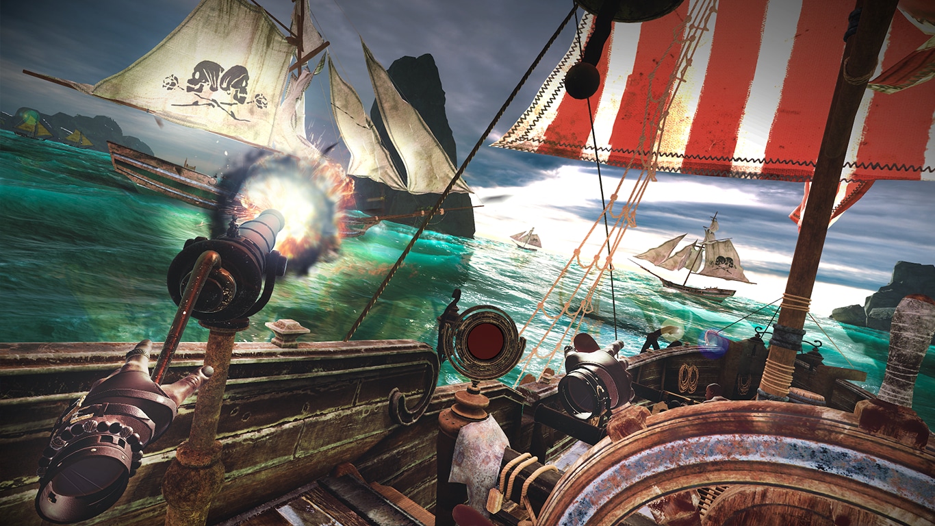 Ship Sea Of Thieves Nintendo Switch Gameplay Boat Sea Of