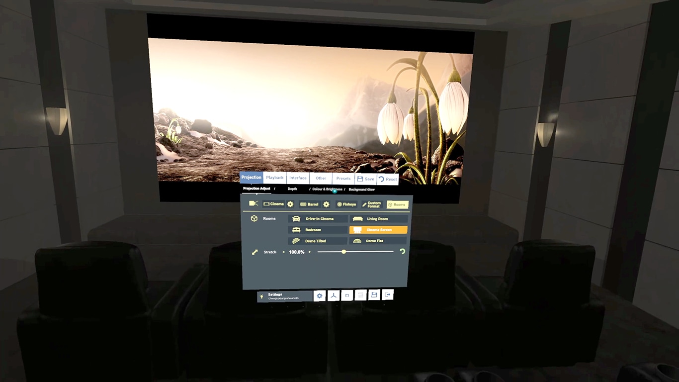 Virtual Desktop Whirligig Oculus Heresphere Steam Vr Movie Player