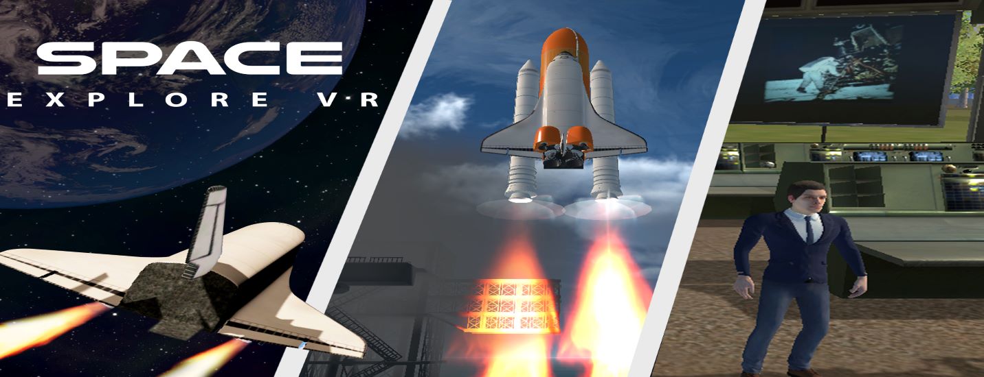 Space Explore VR Demo, image size:1432x550